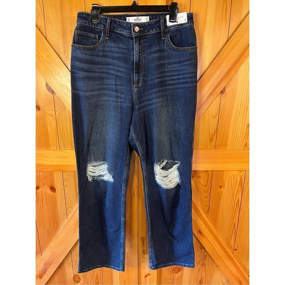 Hollister Curvy Ultra High-Rise Dad Jeans 13R 31x31 nwt (3418)